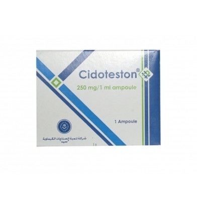 Cidoteston ® ( Enanthate de testostérone ) 1 amp (250mg/ml)