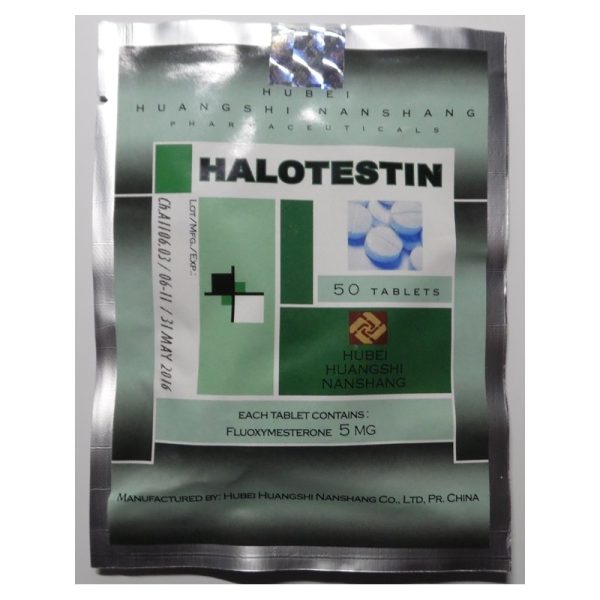 Halotestin Tabletten Hubei 50Tabs (Fluoxymesterolon 5mg/Tab)