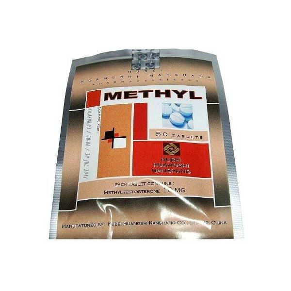 Metil tabletta Hubei 50 tabletta (metil-tesztoszteron 10mg/tab)