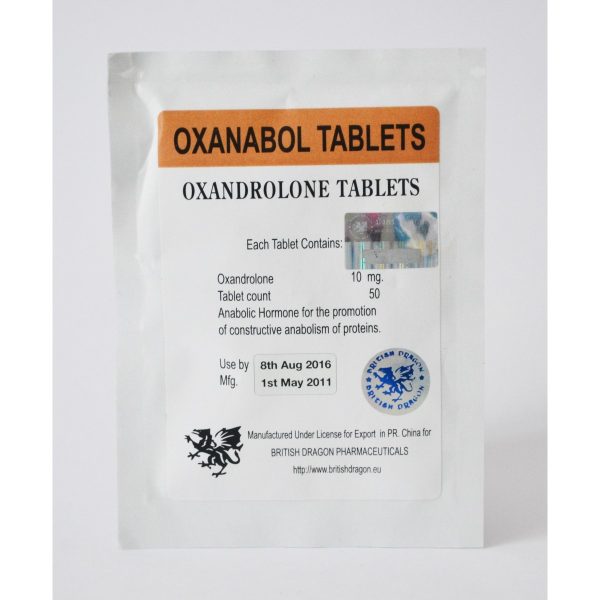 Oxanabol Comprimés British Dragon 100 tabs(Oxandrolone 10mg/tab)