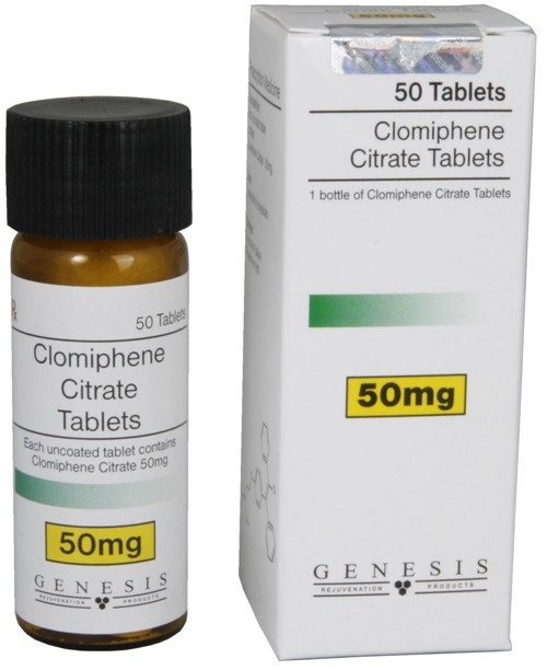 Clomifene Citrato Compresse Genesis 100 compresse (Clomifene Citrato 50mg/tab)