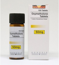 Oxymetholone Tablets Genesis 100tabs (Oxymetholone 50mg/tab)
