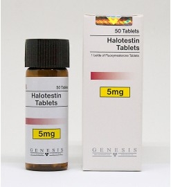 Halotestin Comprimés Genesis 50 tabs (Fluoxymesterolone 5mg/tab)