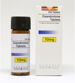 Oxandrolone Tablets USP Genesis 100 tabs( Oxandrolone 10mg/Tab)