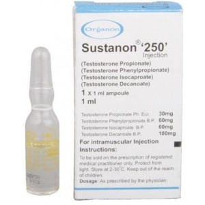 Sustanon 250 Organon, Karachi, Pakistan 1 amp ( 250 mg/1 ml )