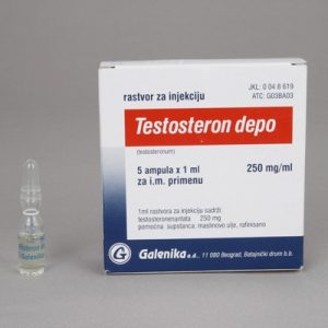 Testostérone Depo Galenika 1 ampoule ( Testosterone Enanthate ) 1amp/250mg