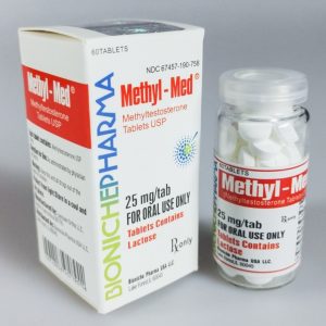 Methyl-Med Bioniche Pharma (Methyltestosteron) 60Tabs (25mg/Tab)