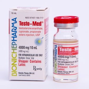 Testo-Med Bioniche gyógyszertár (tesztoszteron Mix) 10ml (400mg/ml)