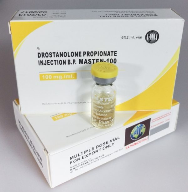 Masten 100 BM Pharmaceuticals (Drostanolone Propionate) 12ML (6X2ML Flacon)
