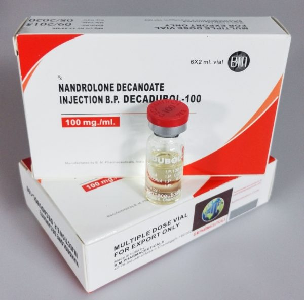Decadubol 100 BM Pharmaceuticals (Nandrolon Decanoat) 12ML (6X2ML Fläschchen)
