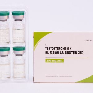 Susten 250 BM Pharmaceuticals (Sustanon, Test Mix) 12ML (6X2ML Vial)