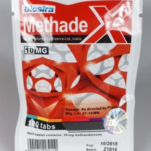 Methadex Biosira (Méthandienone, Dianabol) 100 comprimés (10mg/comprimé)