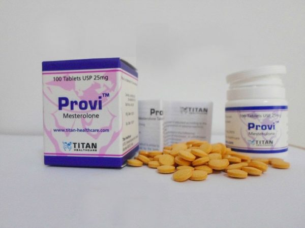 Provi Titan HealthCare (Proviron, Mesterolon) 100Tabs (25mg/Tab)