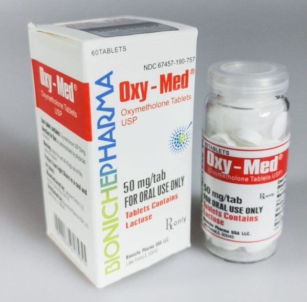 Oxy-Med Bioniche Pharma (Oxymethlon, Anadrol) 60Tabs (50mg/Tab)