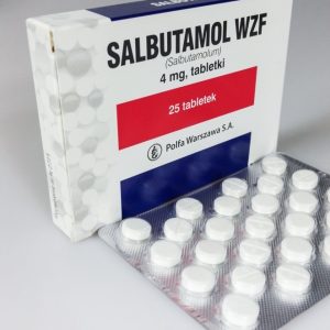 Salbutamolo WZF Polfa 25 compresse [4mg/tab]