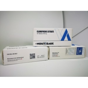 CLOMIPHENE CITRATE NOUVEAUX 50 TABLETS OF 50MG